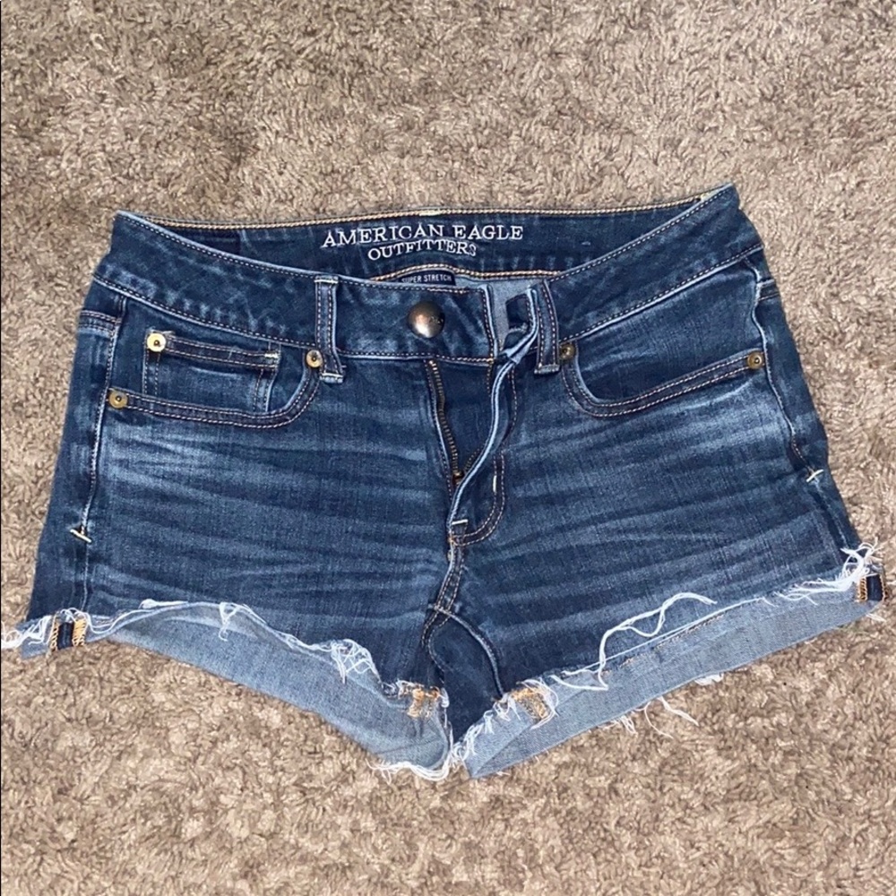 american eagle jean shorts